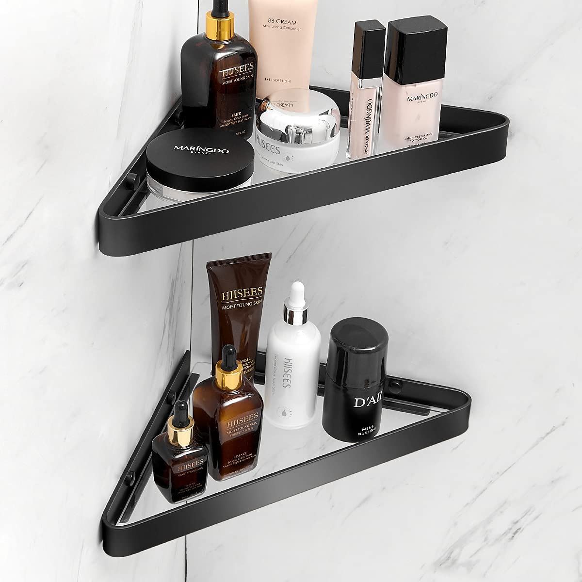 Durable and Stylish Tempered Glass Shower Shelves: A Practical Addition to Your Bathroom