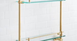 Tempered Glass Shower Shelves