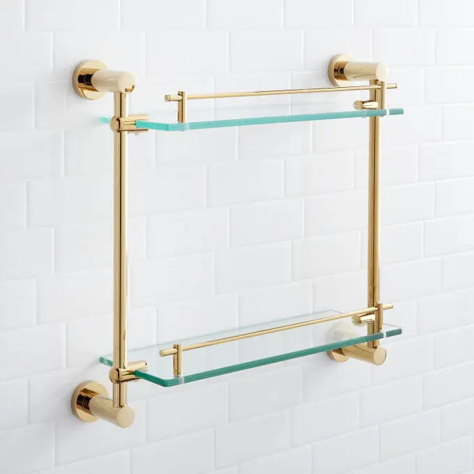 Durable and Stylish: The Benefits of Tempered Glass Shower Shelves