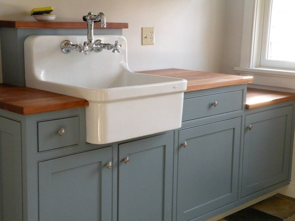 Efficient Storage Solution for Laundry Room: The Sink Cabinet