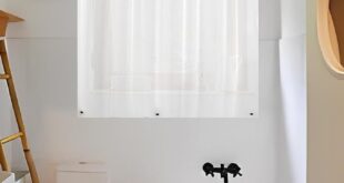 Bathroom Window Curtain Designs