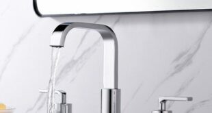 Brushed Chrome Bathroom Faucet