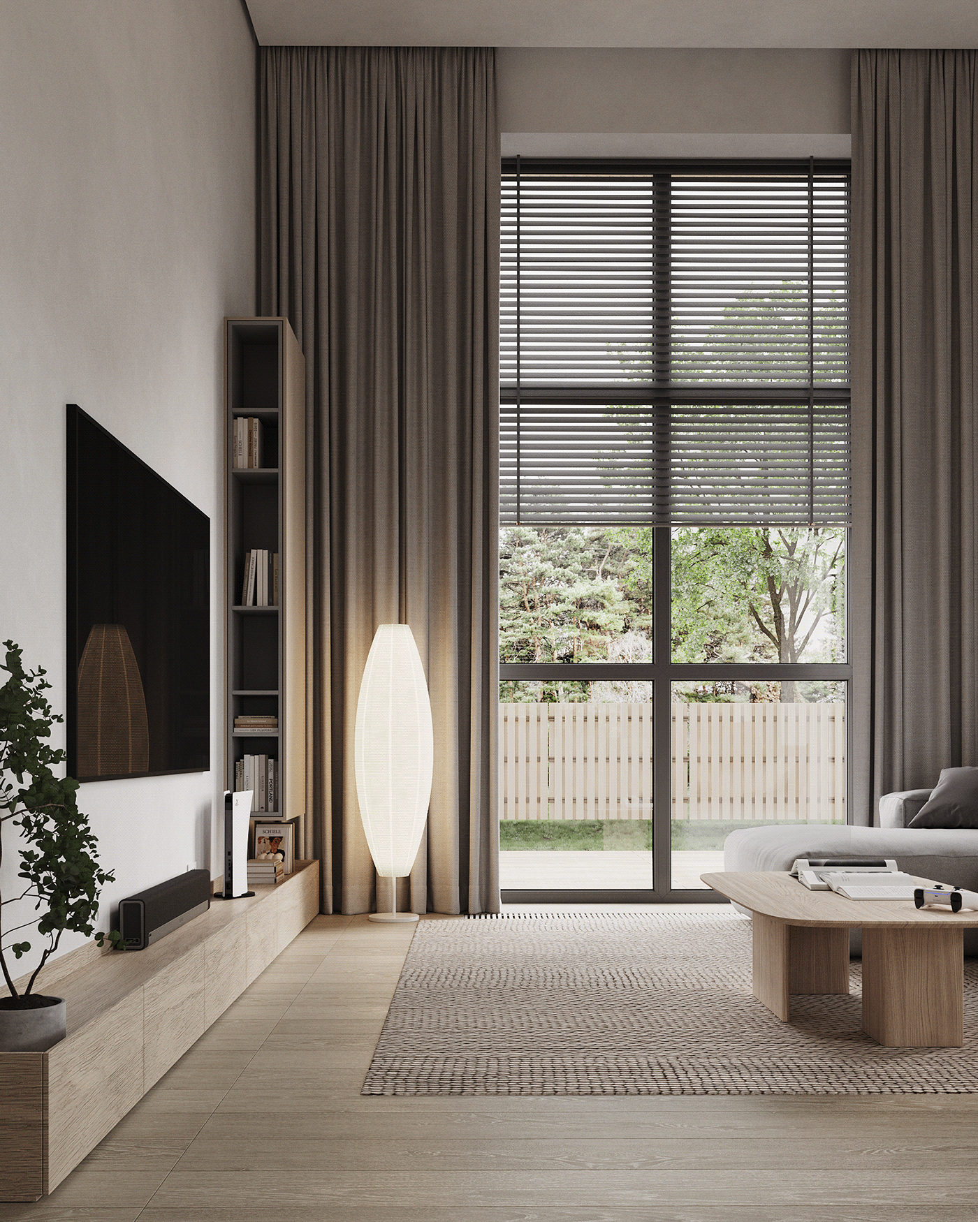 Elegant Curtain Options for the Living Room Windows