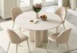 Round Kitchen Table And Chairs Set