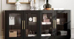 Sideboards With Glass Doors For Dining Room
