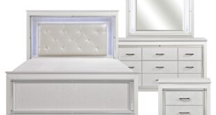 White Bedroom Furniture Set Queen