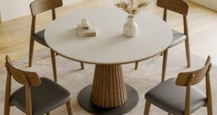 Round Kitchen Table And Chairs Set