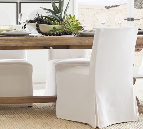 Elegant Slipcovers for White Dining Room Chairs: Elevate Your Dining Experience