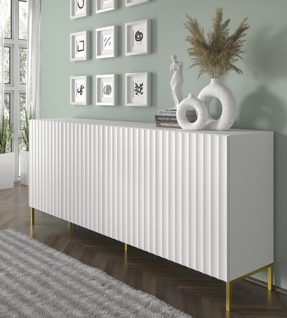Elegant White Sideboard for Stylish Home Decor