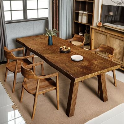 Elegant Wood Kitchen Tables and Chairs Sets: A Timeless Dining Experience