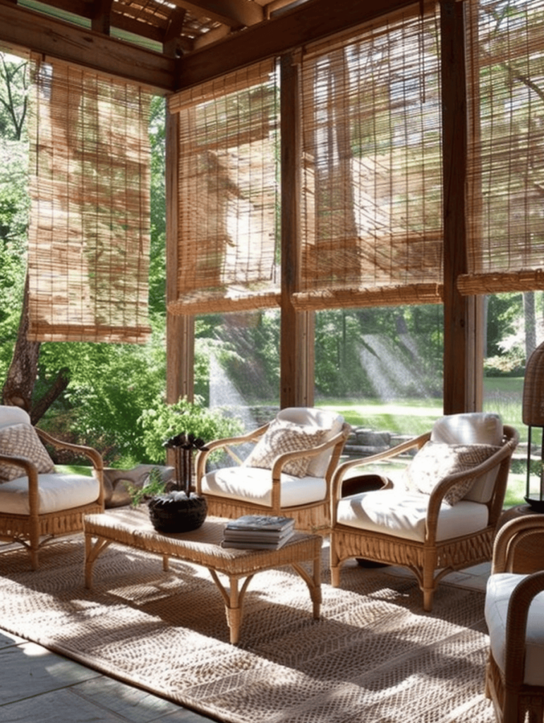 Bamboo Curtains For Windows