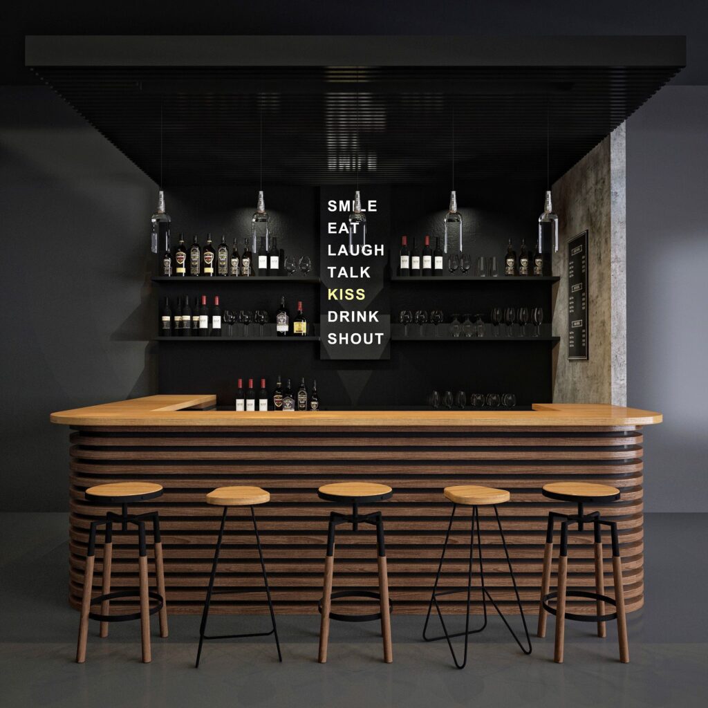 Bar Counter Design For Home