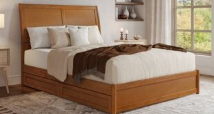 Sleigh Bed With Storage Drawers