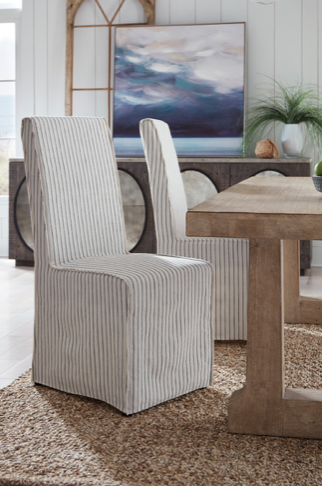 Elegant and Stylish White Dining Room Chair Slipcovers