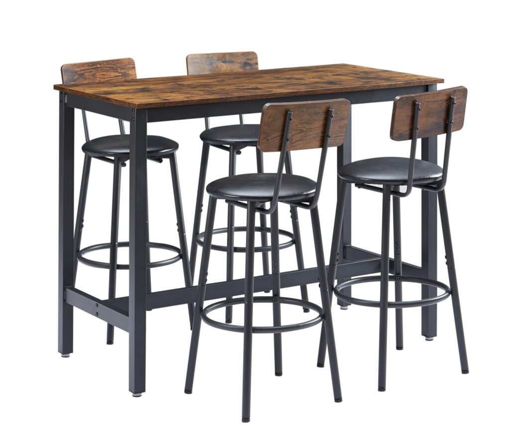 Bar Height Table And Chairs Set