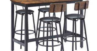 Bar Height Table And Chairs Set