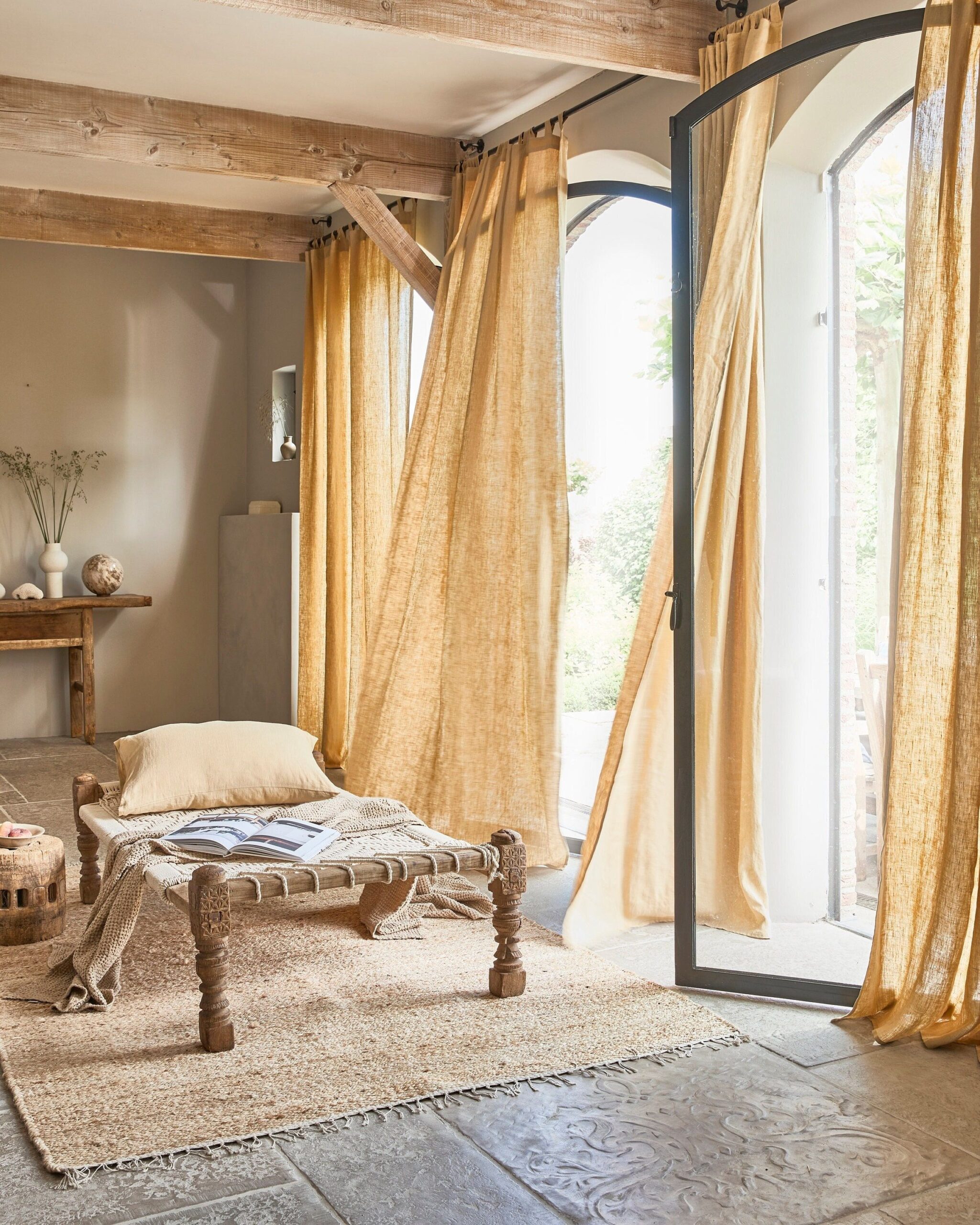 Elevate Your Living Room Style with Beautiful Curtains for Windows