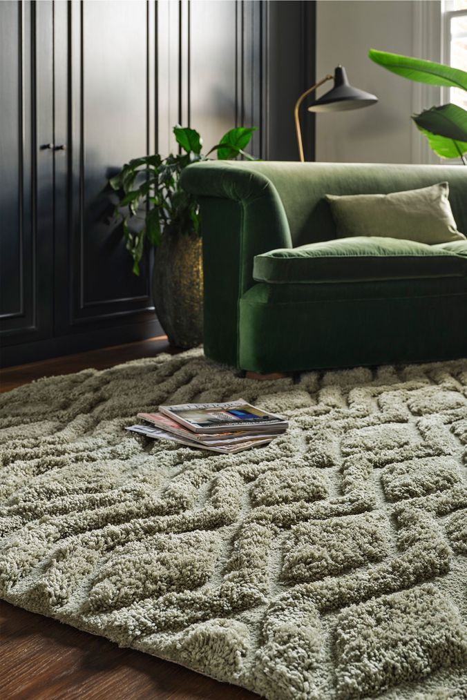 Elevate Your Living Room with Plush Shaggy Rugs