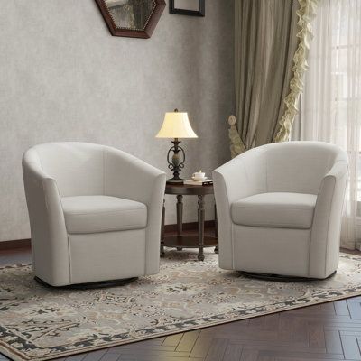 Elevate Your Living Room with Stylish Swivel Chairs