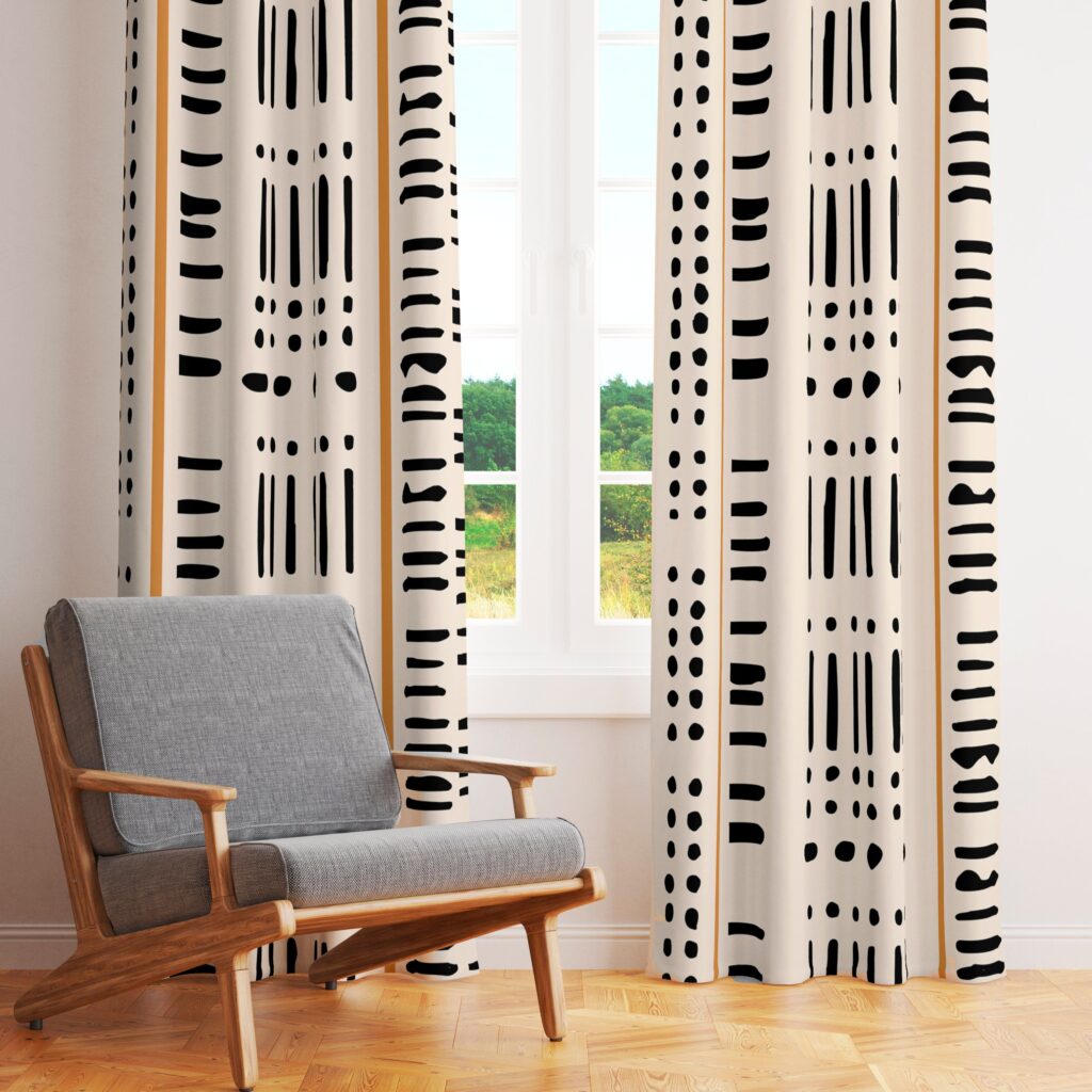 Modern Window Curtains For Living Room