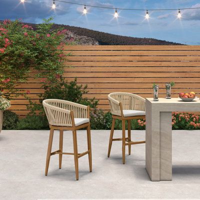 Elevate Your Outdoor Experience with Comfortable Bar Stools That Have Back Support