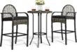 Patio Furniture Bistro Sets Bar Height