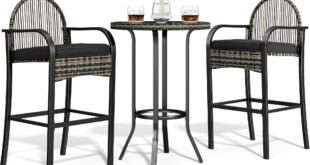 Patio Furniture Bistro Sets Bar Height