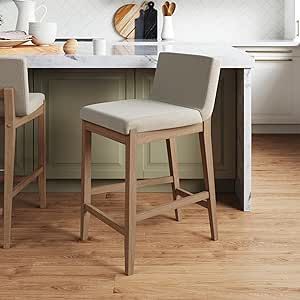 Elevate Your Seating with Stylish Fabric Counter Height Bar Stools