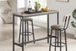 Bar Height Table And Chairs Set