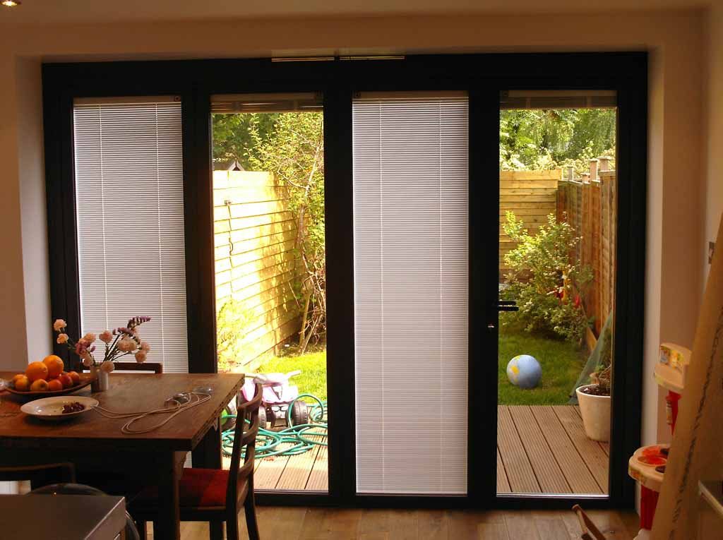 Enhance Your Patio with Integrated Blinds on Sliding Doors