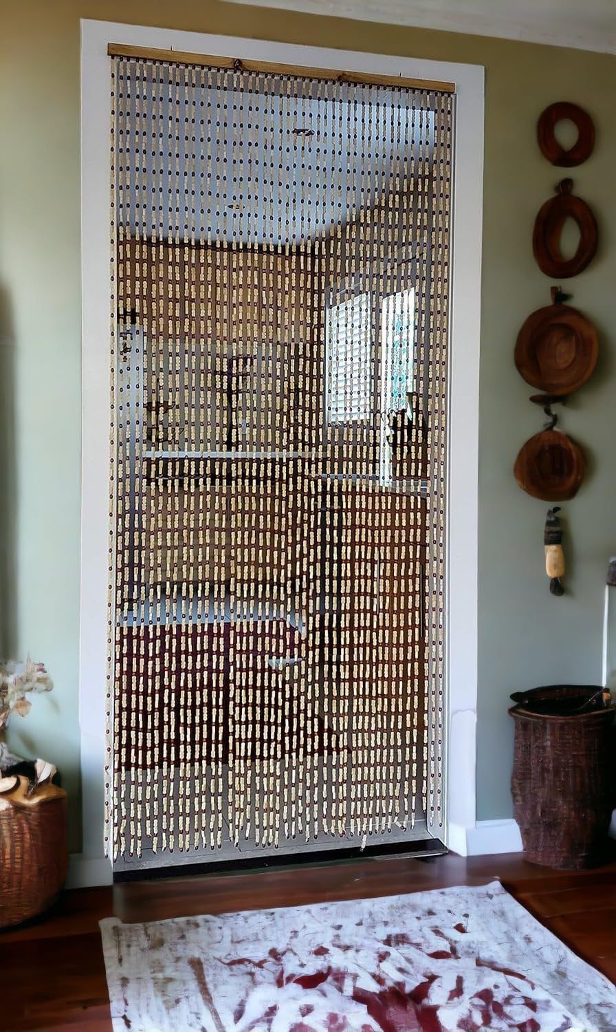 Enhance Your Space with Stylish Beaded Door Curtains