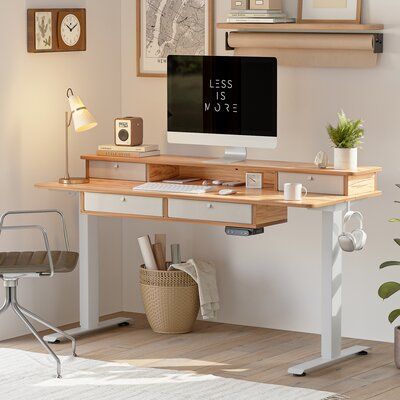 Adjustable Height Office Desks