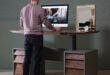 Adjustable Height Office Desks