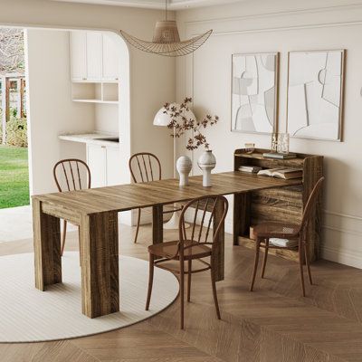 Expandable Contemporary Dining Tables: Versatile Solutions for Modern Homes