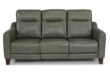 Flexsteel Leather Reclining Sofa