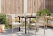 Rattan Garden Furniture Table Set