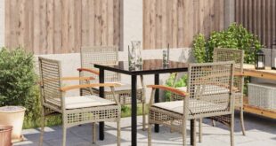 Rattan Garden Furniture Table Set