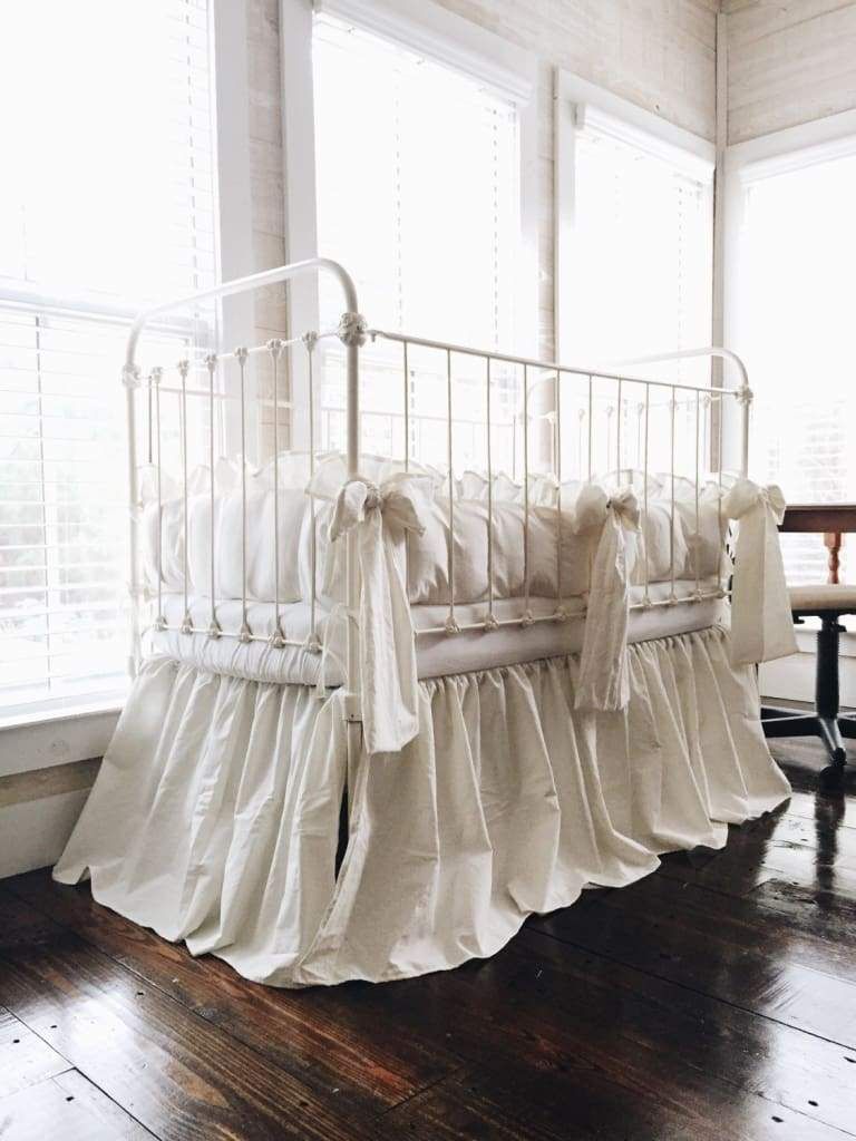 Exquisite Cream Nursery Bedding Sets for a Sophisticated Nursery Décor