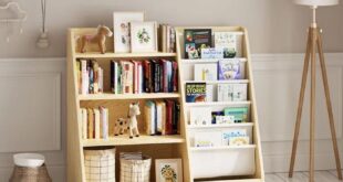 Kids Bookcase With Storage