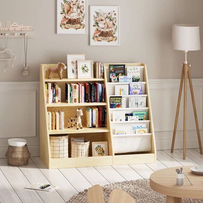 Functional and Stylish Children’s Bookcase with Ample Storage Space