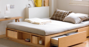 Wooden Double Beds With Storage Drawers