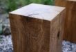 Garden Stools As Coffee Table