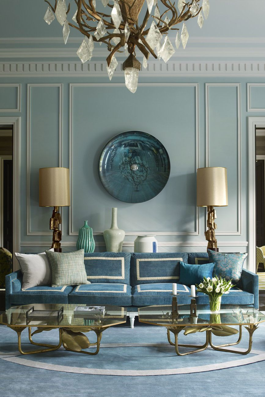 Ideas for Styling Your Living Room with Blue Furniture