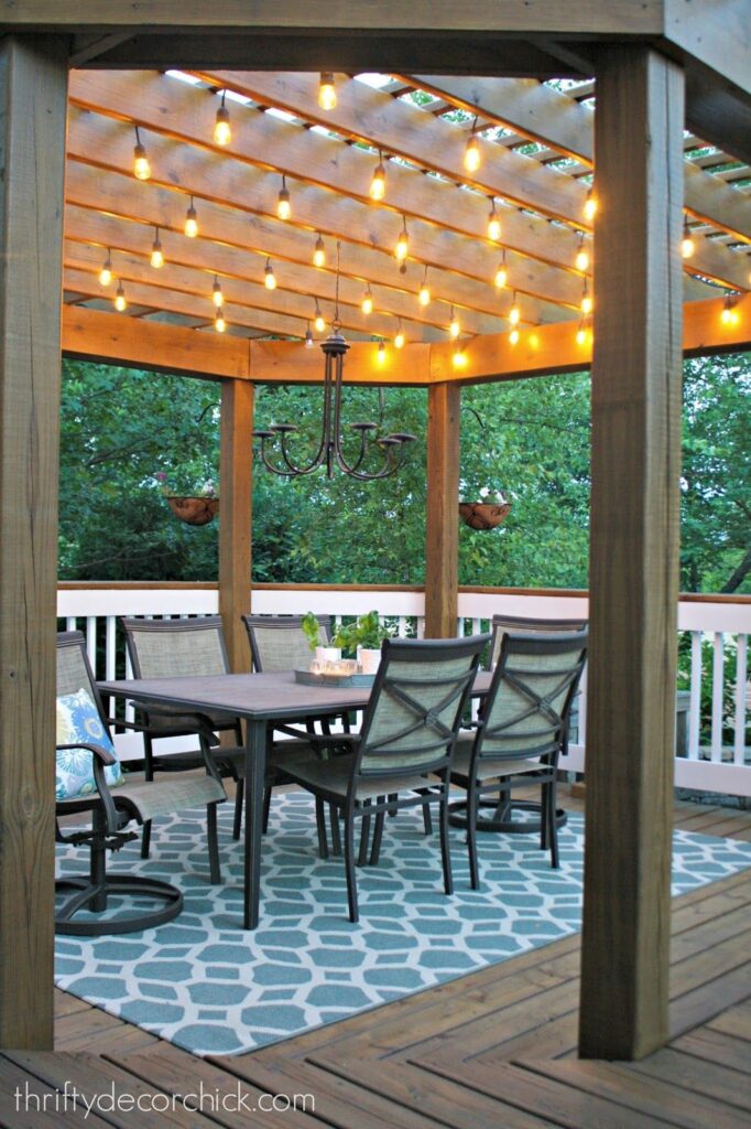 Outdoor Patio String Lighting Ideas