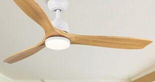 Modern Ceiling Fans With Bright Lights