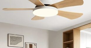 Modern Ceiling Fans With Bright Lights