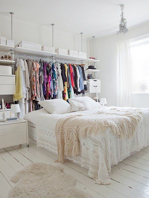 Ingenious DIY Bedroom Clothing Storage Solutions