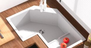 Corner Kitchen Sink Cabinet Designs