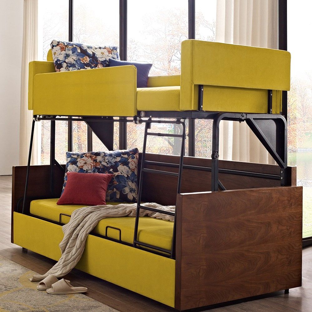 Innovative Furniture: The Convertible Couch Bunk Bed