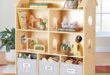 Kids Bookcase With Storage